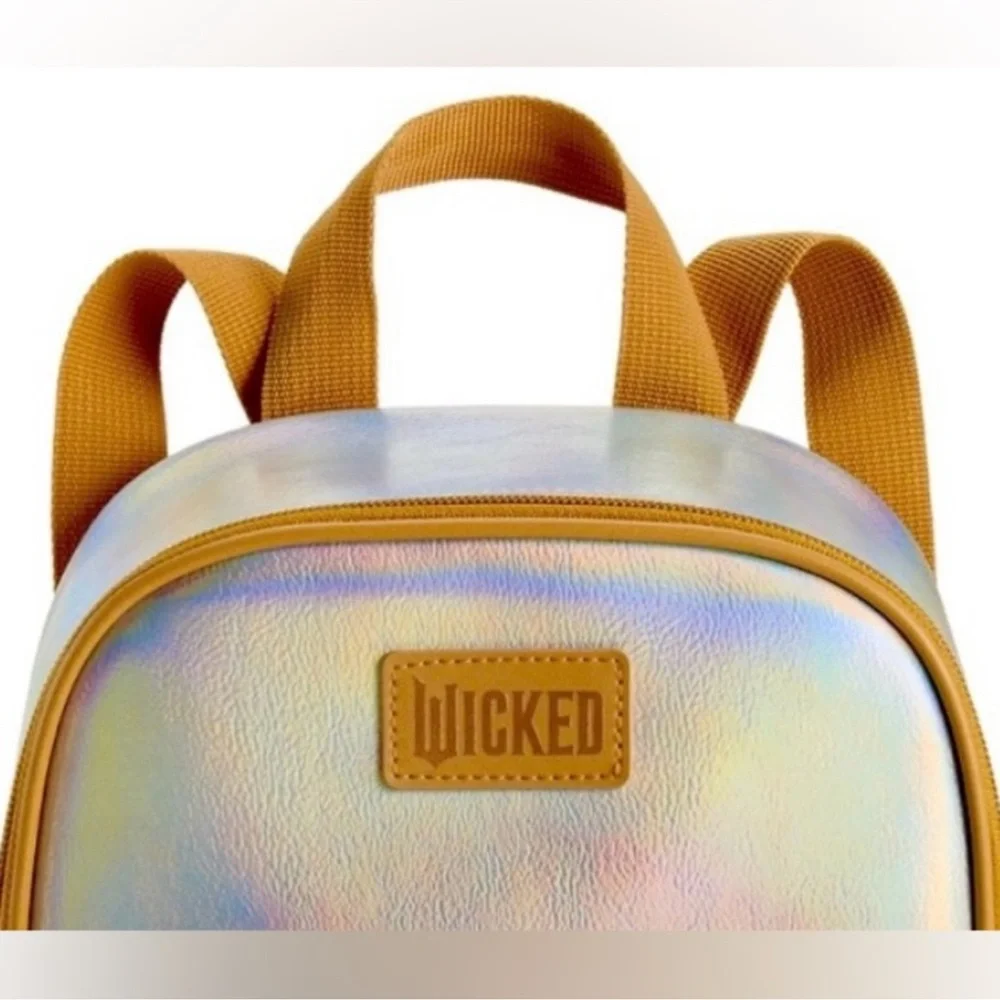 Wicked Glinda Iridescent Mini Backpack with Shell Design